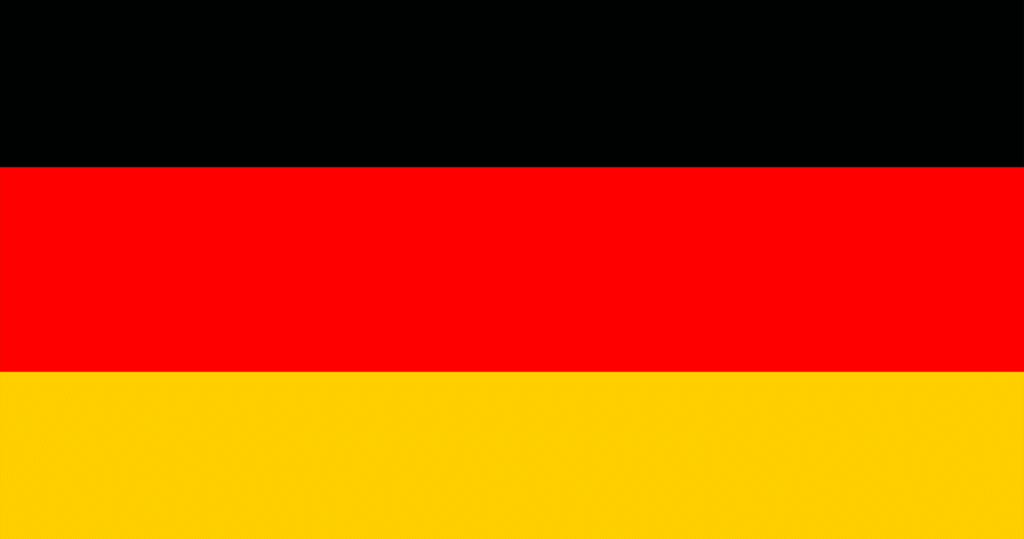 Idiomas - Alemania Bandera de Alemania, uno de los países donde se realizan los programas internacionales de Forever Experience | Experiencia cultural y educativa en el extranjero