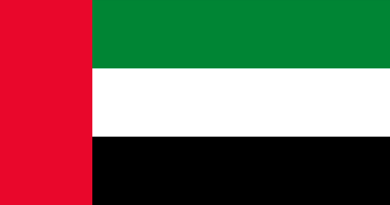 Bandera de Dubai, uno de los países donde se realizan los programas internacionales de Forever Experience | Experiencia cultural y educativa en el extranjero