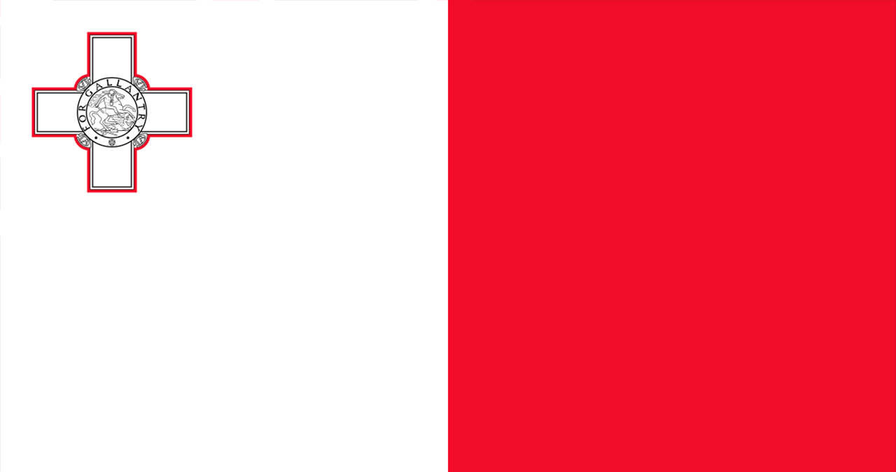 Bandera de Malta, uno de los países donde se realizan los programas internacionales de Forever Experience | Experiencia cultural y educativa en el extranjero