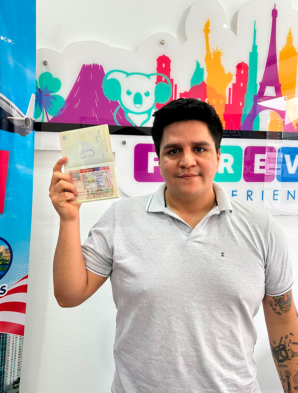Estudiante de idiomas con visa aprobada para estudiar en el extranjero | Programa de idiomas y experiencia internacional con Forever Experience